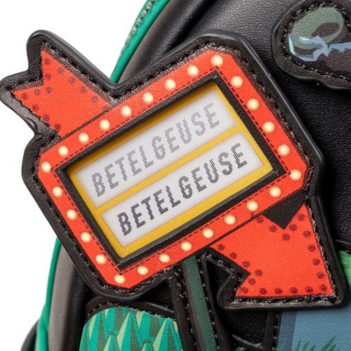 Decorative patch with 'BETELGEUSE' text on a colorful background