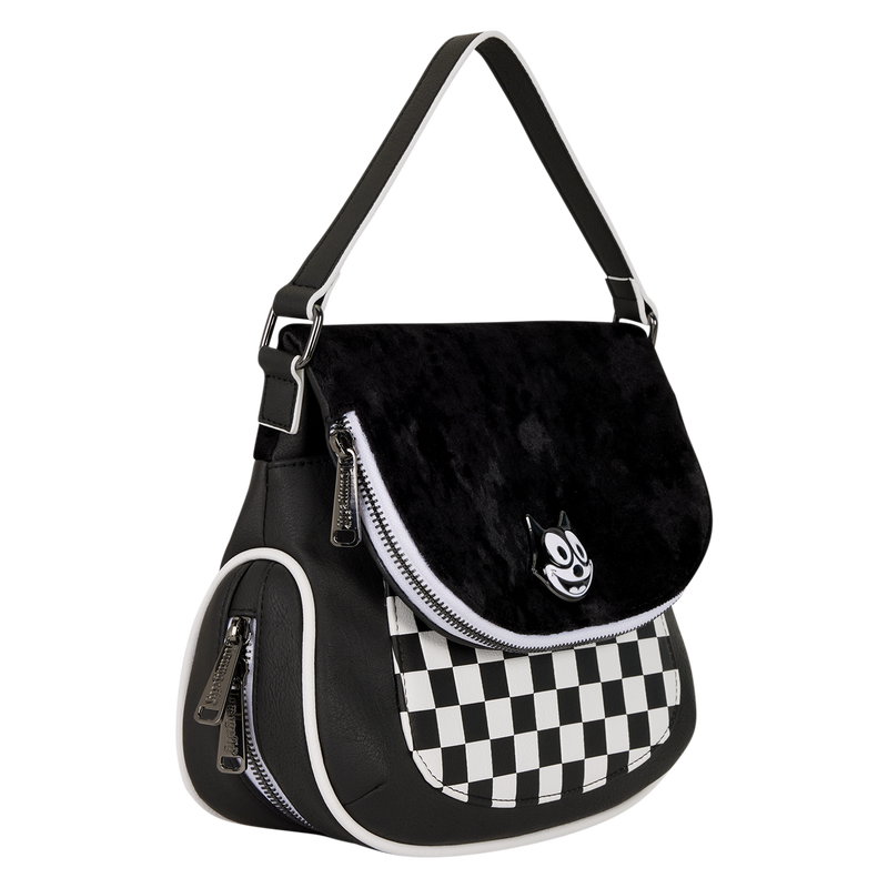 Loungefly Universal Felix the Cat Crossbody Bag with Lenticular Coin Bag