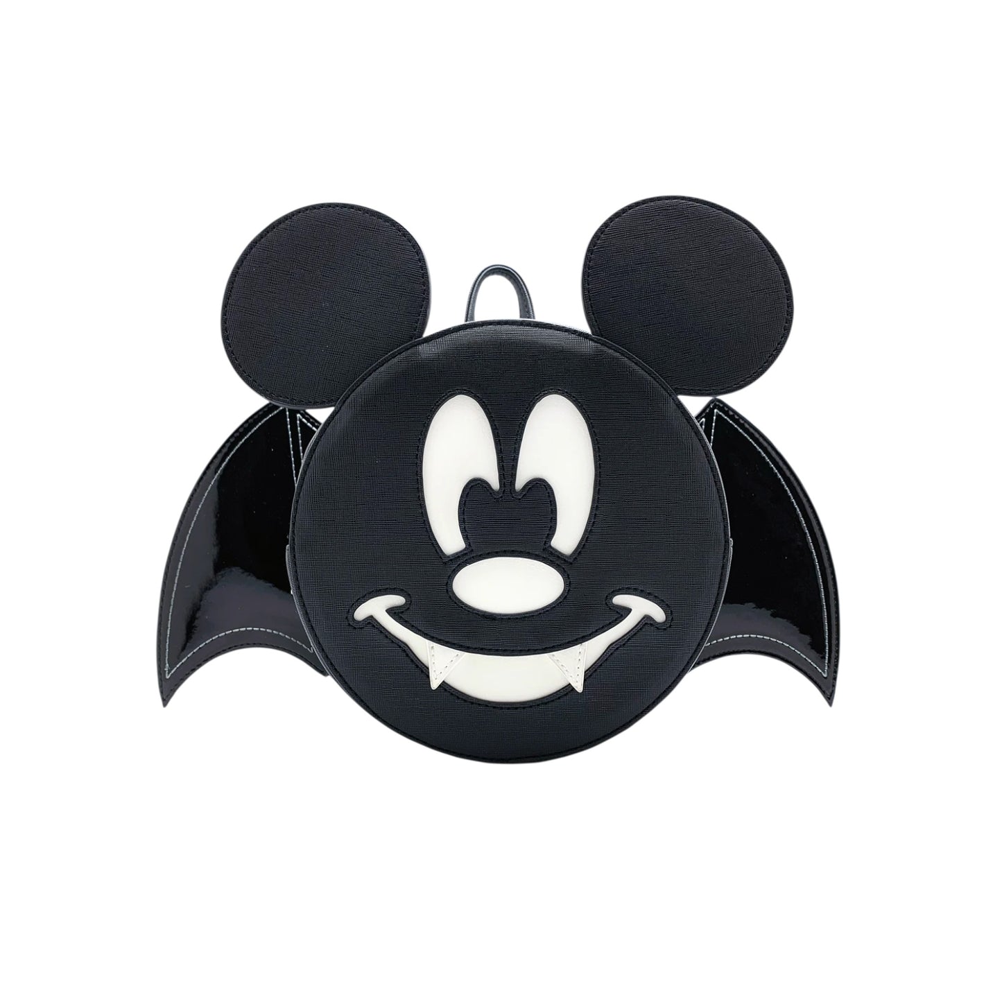 Loungefly X LASR Exclusive Disney Mickey Bat Convertible Mini Backpack