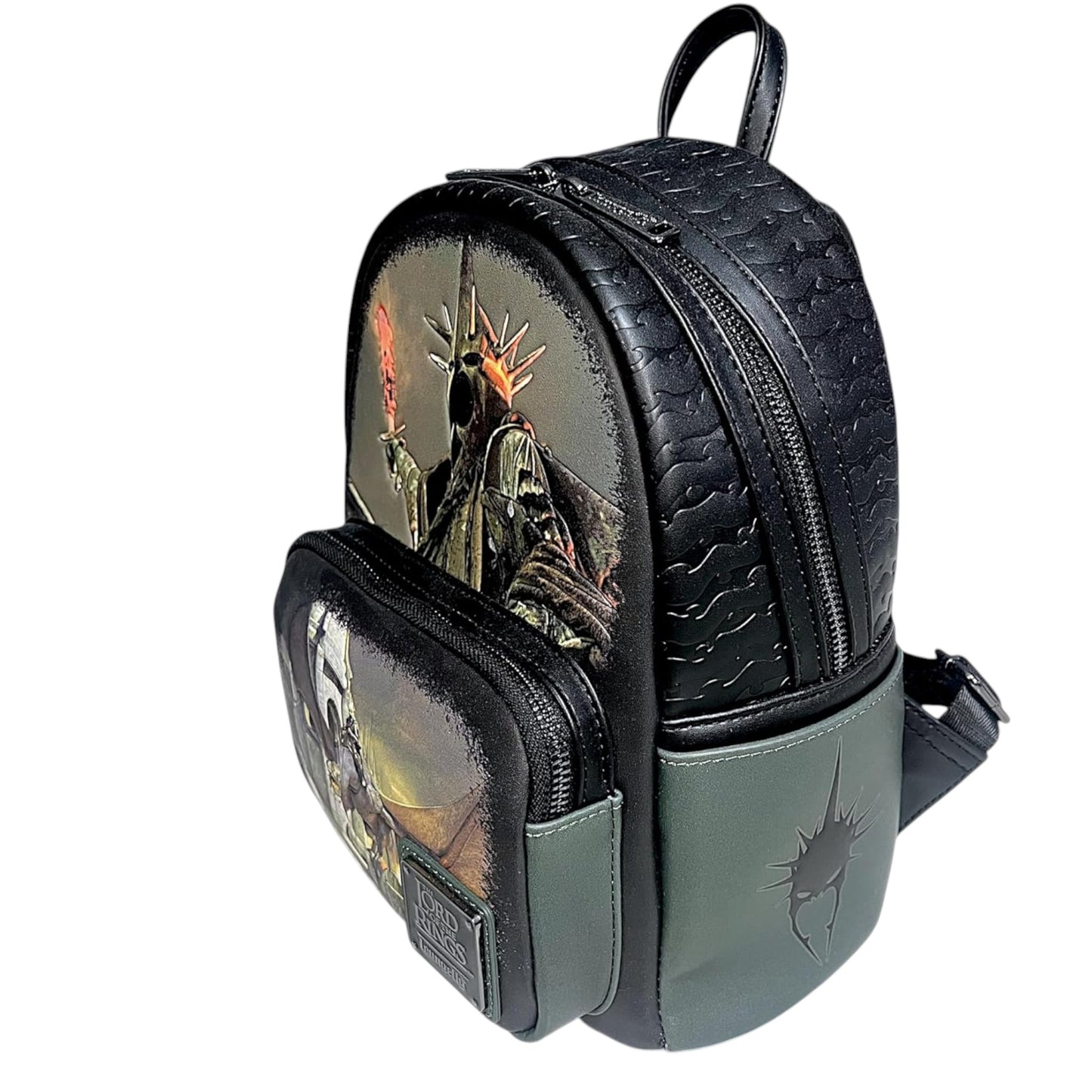 Backpack with a design of Nozgul on a white background