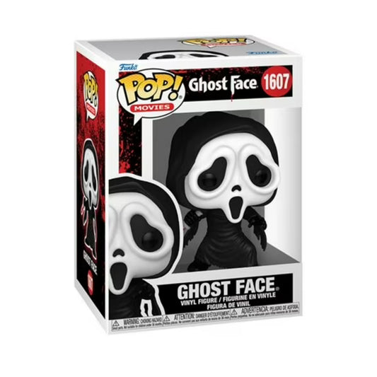 Funko Pop! Ghost Face vinyl figure packaging on a white background
