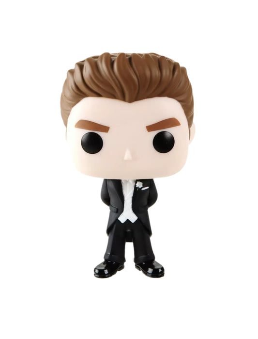 Picture of Edward Cullen in his tuxedo   on a white background