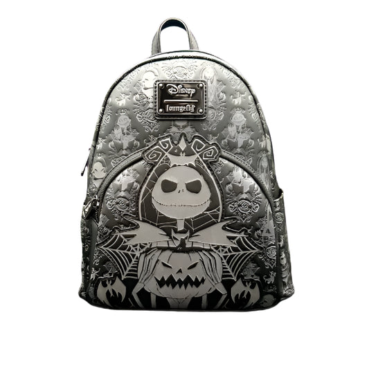 Backpack with Jack Skellington design on a white background