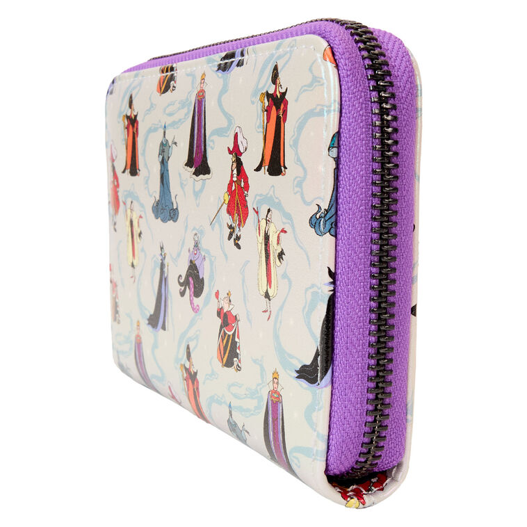 Zipper pouch with character design on a white background