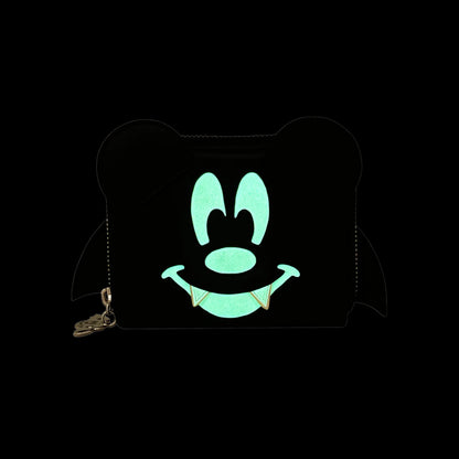 Loungefly X LASR Exclusive Disney Mickey Bat Zip Wallet