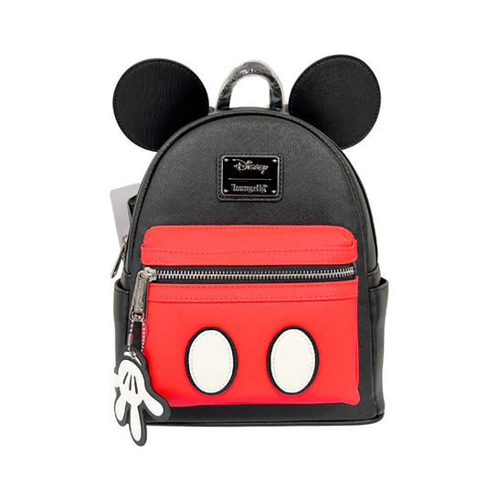 Mini backpack with Mickey Mouse design on a white background