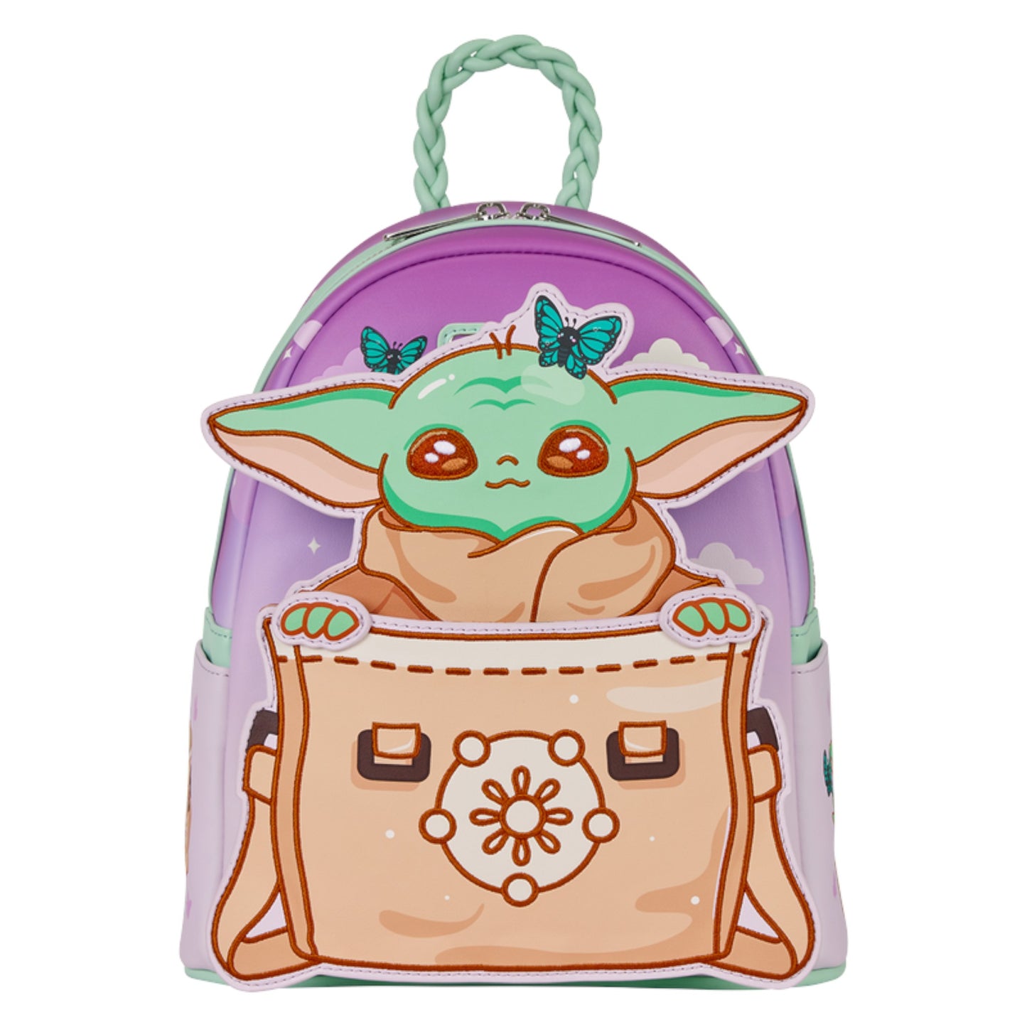 Loungefly The Mandalorian Grogu Butterfly Mini Backpack
