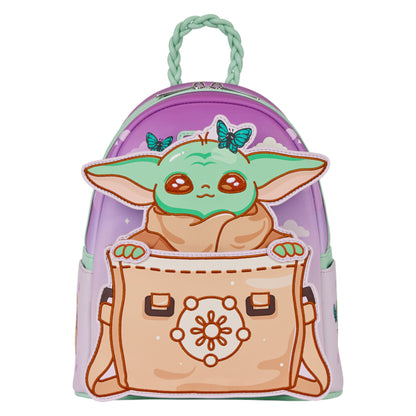 Loungefly The Mandalorian Grogu Butterfly Mini Backpack
