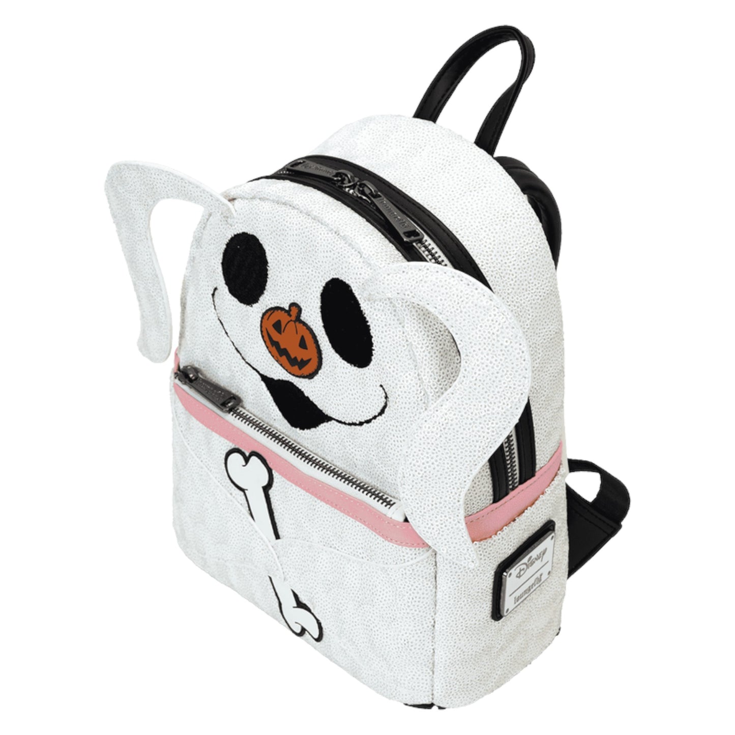 Side Zero Sequin Cosplay Glow Mini Backpack on a white background