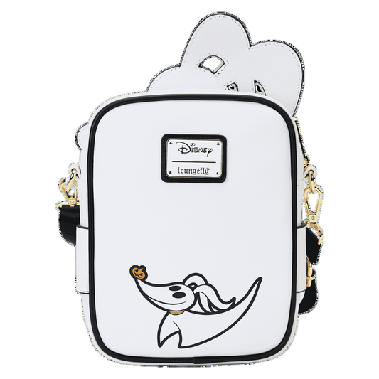 Zero ghost dog-themed design on a white background