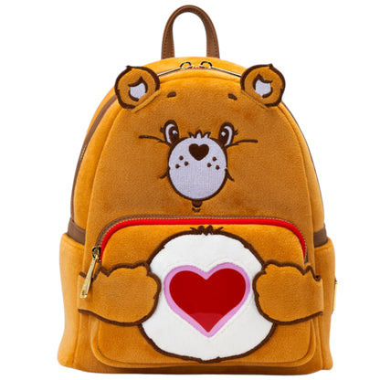 Loungefly Care Bears Exclusive Tenderheart Bear Plush Cosplay Light Up Glow Mini Backpack