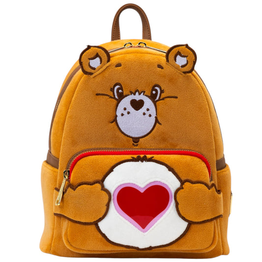 Loungefly Care Bears Exclusive Tenderheart Bear Plush Cosplay Light Up Glow Mini Backpack