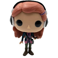 Funko Pop! vinyl figure of Charlie Bradbury with red hair and headphones on a white background
