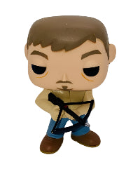 Funko Pop! vinyl figure of Daryl Dixon from The Walking Dead holding his crossbow on a white background