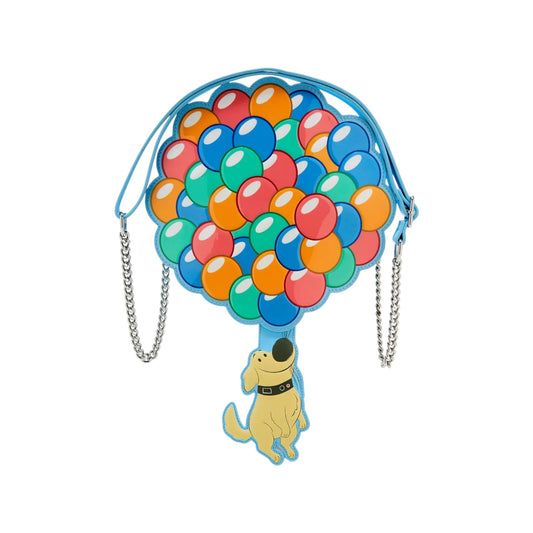 Loungefly Disney Pixar Up Dug Balloons Crossbody Bag