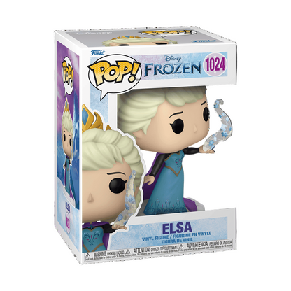 Funko Pop! Elsa figure packaging from Disney's Frozen