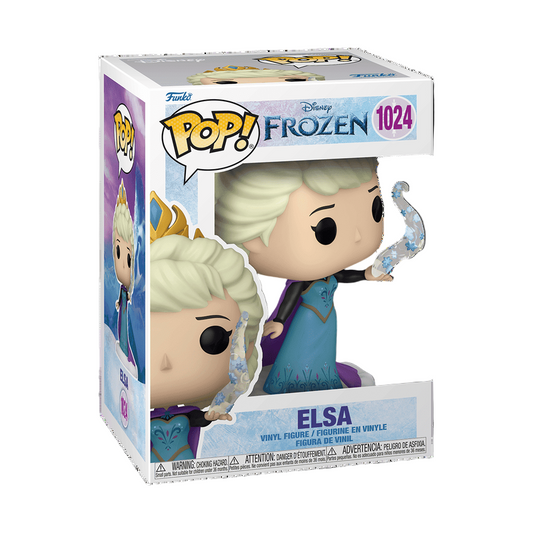 Funko Pop! Elsa figure packaging from Disney's Frozen