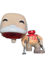 figure of Hershel Greene Headless from The Walking Dead a white background