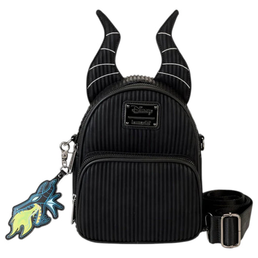 Loungefly Sleeping Beauty Maleficent Dragon Convertible Mini Backpack & Crossbody Bag