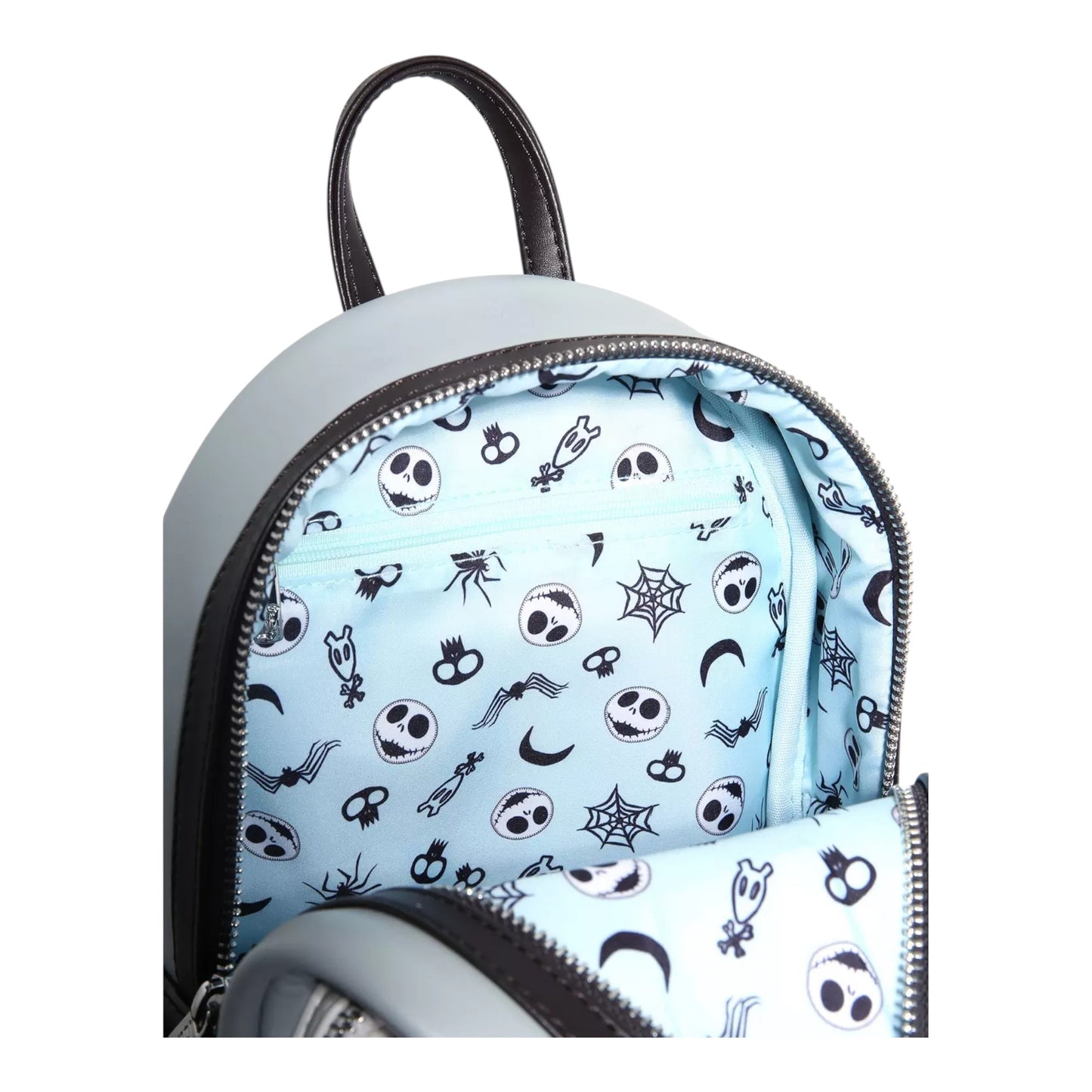 Loungefly Disney The Nightmare Before Christmas Jack & Sally Heart Mini Backpack