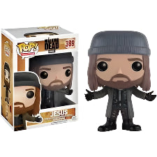 Funko Pop! vinyl figure of Jesus from 'The Walking Dead' with packaging on a white backgroud