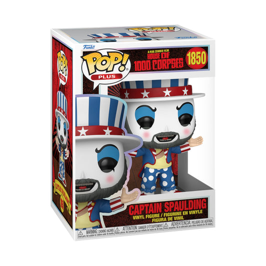 Coming Soon: Estimated Drop September 2025 - Funko Pop! House of 1000 Corpses Captain Spaulding #1850