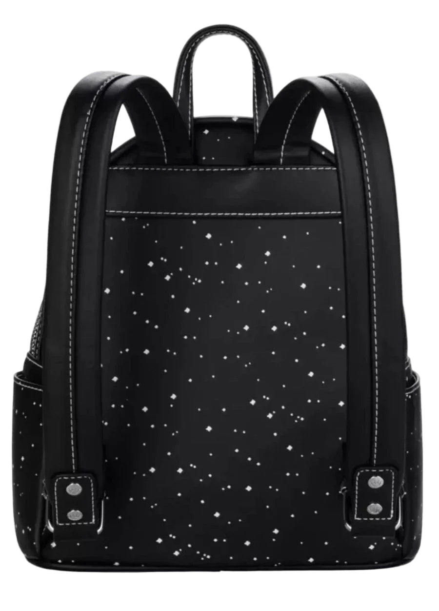 Back view Star Wars Glow-in-the-Dark with star pattern on a white background