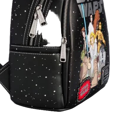 Side view Star Wars Glow-in-the-Dark with character illustration on a white background