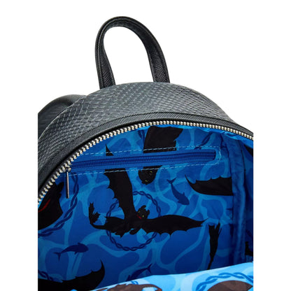 Loungefly DreamWorks HTTYD How to Train Your Dragon Toothless & Fish Figural Mini Backpack